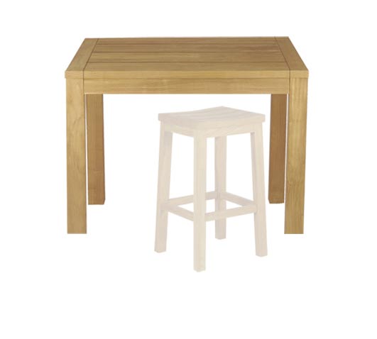 Bar Table Samos Wholesale Teak Outdoor Furniture Sydney Australia