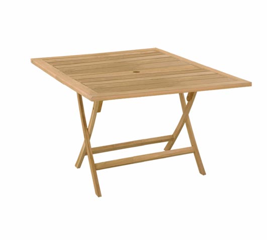 Table Folding Dominican 120cm Wholesale Teak Outdoor Furniture Sydney Australia