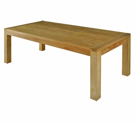 Dining Table Samos 240cm Wholesale Teak Outdoor Furniture Sydney Australia