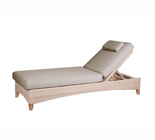 Sun Lounger Venice Wicker Teak Wholesale Teak Outdoor Furniture Sydney Australia