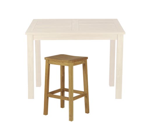 Bar Stool 70cm Wholesale Teak Outdoor Furniture Sydney Australia